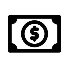 dollar  vector flat icon