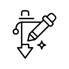 edit  vector flat icon