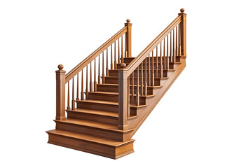 Wooden staircase