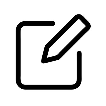 edit  vector flat icon