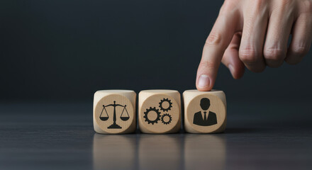 Business Law & Ethics: Hand Choosing Corporate Governance. Justice, Teamwork, & Leadership - Build a Strong Ethical Foundation!