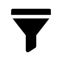 filter  vector flat icon