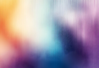 Abstract blurred grainy gradient background texture. Digital grain dust soft noise ribbed glass fluted smeared texture effect pattern wallpaper background. Unique and creative.