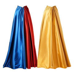 Superhero Capes isolated on white background