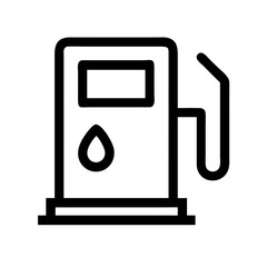 gas pump alt  vector flat icon