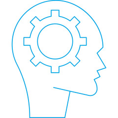 Logic single vector illustration icon