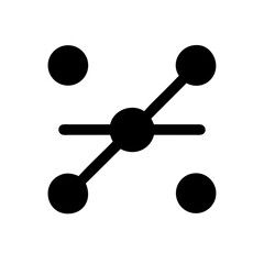 glyph  vector flat icon