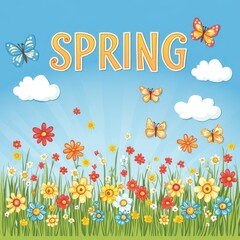 "Greeting Spring: Welcoming the Time of Renewal and Growth"