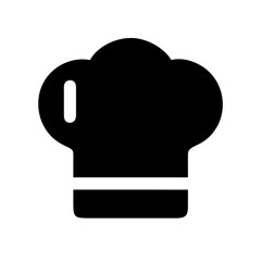 hat chef  vector flat icon