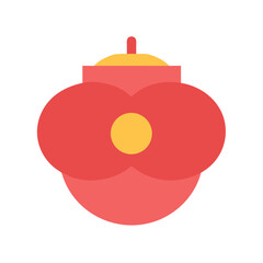 Obraz premium Chinese New Year Icon for Festivities, Traditions, and Cultural Celebrations