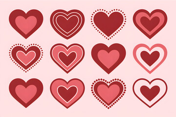 Twelve Lovely Hearts: A Valentine's Day Collection