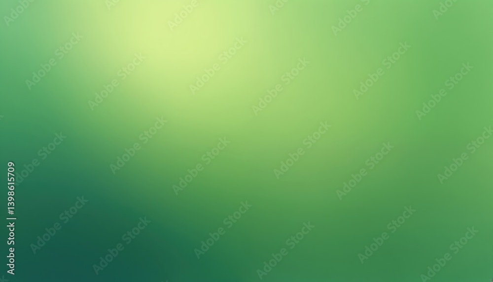 Leinwandbilder abstract green gradient background, smooth color transition. blurred light, modern design for websit