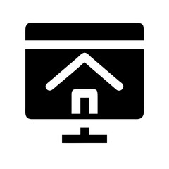 home free interface icon  vector flat icon