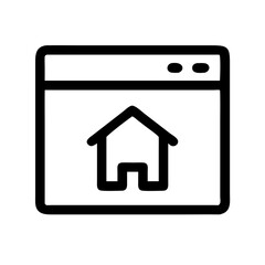 home free interface icon glyph  vector flat icon