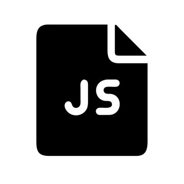 js  vector flat icon