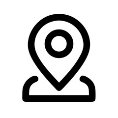 location alt  vector flat icon
