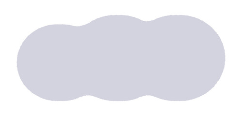 手描きのシンプルでおしゃれな薄いグレーの抽象的な形 - 背景やフレームなどの装飾素材 Blob
