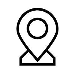 map marker  vector flat icon