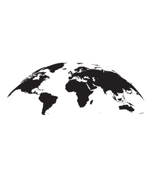 Fototapeta world map