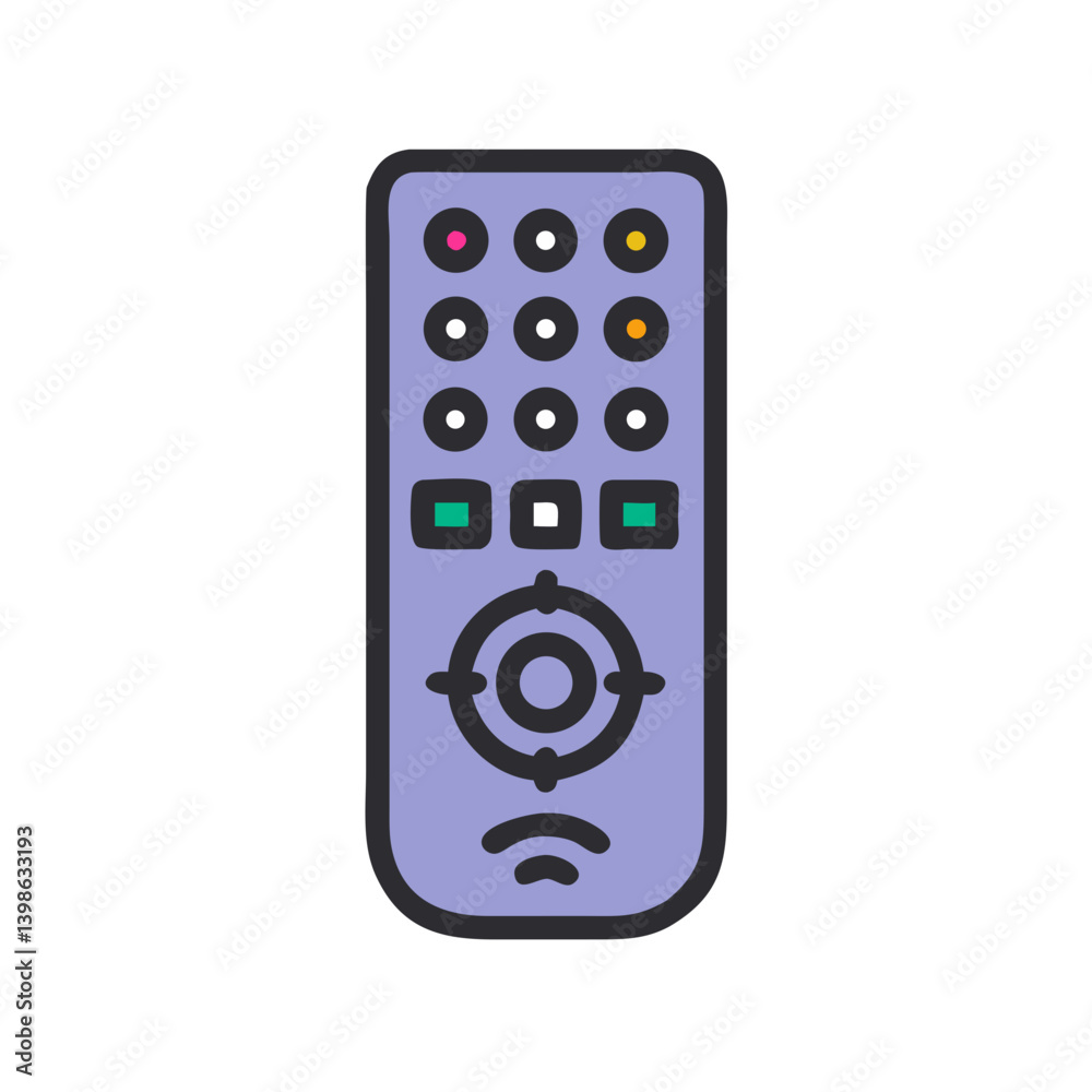 Poster remote icon for control and connectivity devices