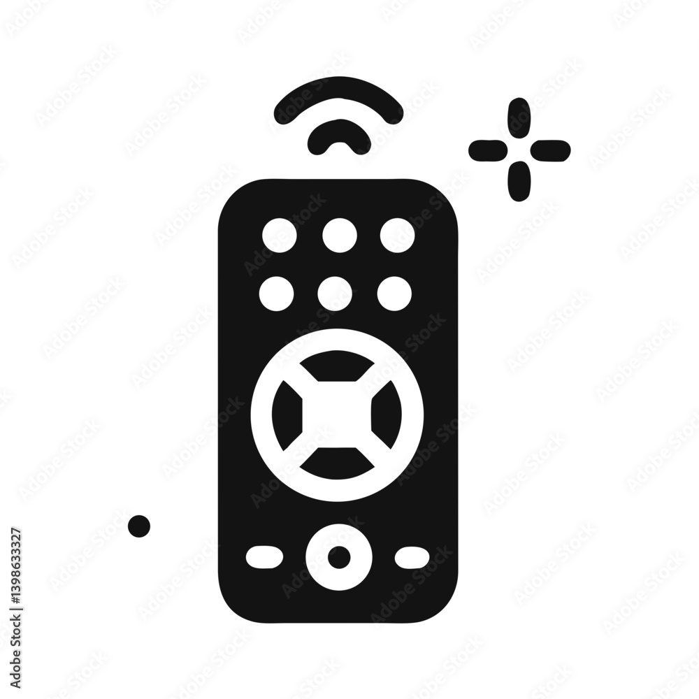 Poster remote icon for control and connectivity devices