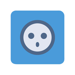 Fototapeta premium Socket Icon for Electrical Connectivity and Utility