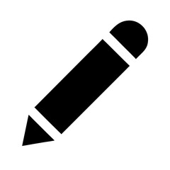pencil  vector flat icon