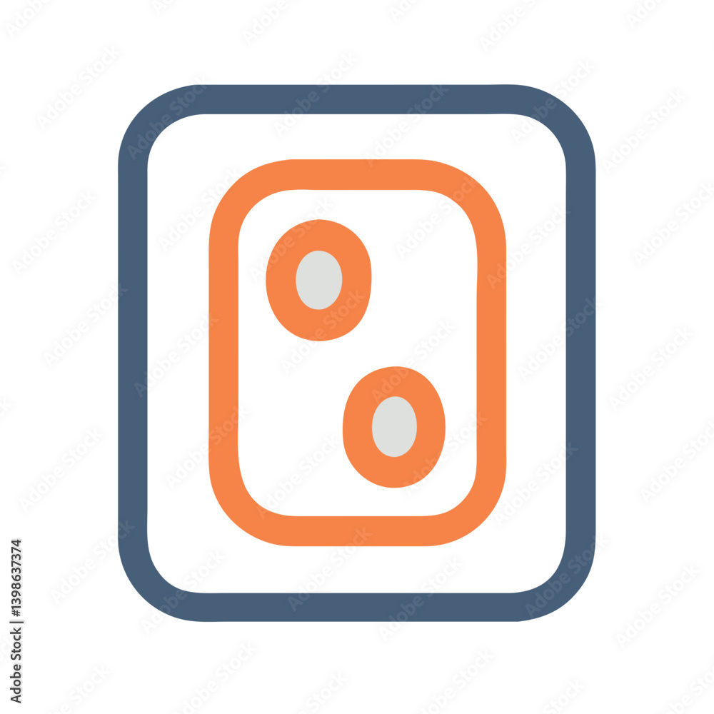 Poster Simple and Modern Switch Icon for Easy Control