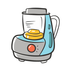 food processor icon, food processor vector illustration-simple illustration of food processor, perfect for food processor logos and icons
