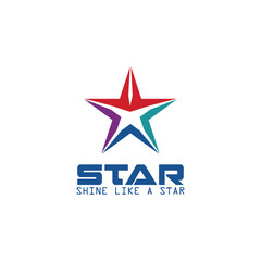 Obraz premium Star icon Template