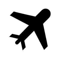 Obraz premium plane vector flat icon