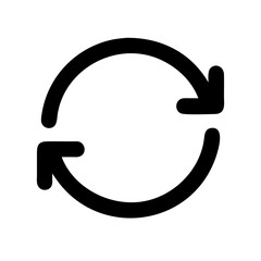 refresh  vector flat icon