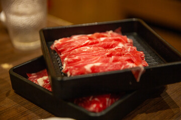 Meat for Shabu Shabu