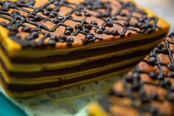 Chocolate Layered Lapis Cake