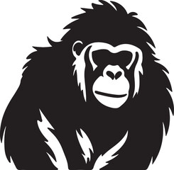 Illustration resembling of a gorilla.