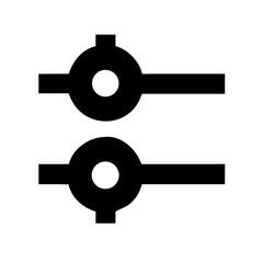 settings  vector flat icon