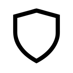 shield vector flat icon