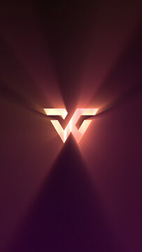 Back Light Gradient Vertical Logo Reveal 206