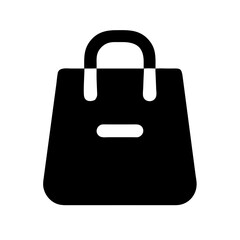shopping bag  vector flat icon