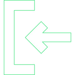 Jump to Start single vector illustration icon