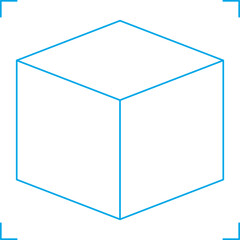 3D single vector illustration icon