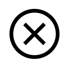 time delete glyph  vector flat icon