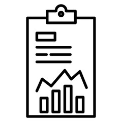 Fototapeta premium Online Reports Icon