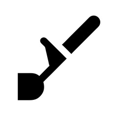 tool crop  vector flat icon