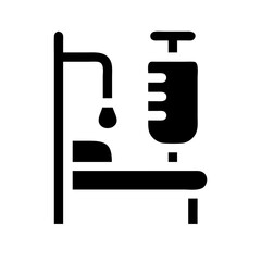 treatment glyph  vector flat icon