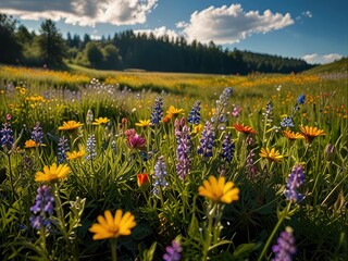 Obraz premium flowers blooming in day 