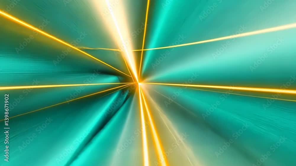 Poster exploring vibrant hues and dynamic patterns in a captivating abstract art creation experience genera