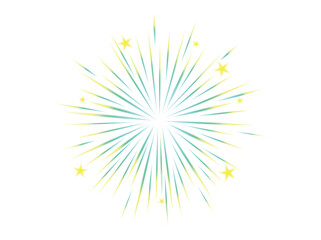Comic blurred color lines with motion stars with radial focus for high energy effects Graphic high speed explosion. Comic high speed beam, design for manga and anime graphics. Vector.