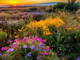 Obraz premium flowers blooming in day 