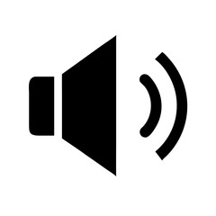 volume  vector flat icon